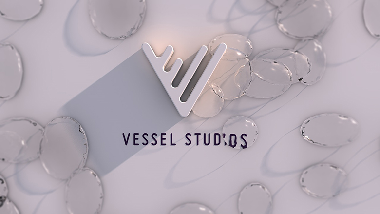 Vessel Studios blobs logo